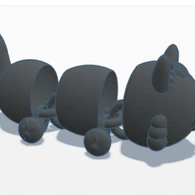 Mèo chuyển động (Bewegliche Katze)