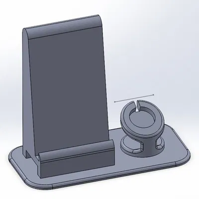 Kệ đỡ điện thoại và đồng hồ