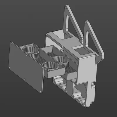 Miếng sưởi cho Flashforge Adventurer 5M (AD5M), quạt 7530