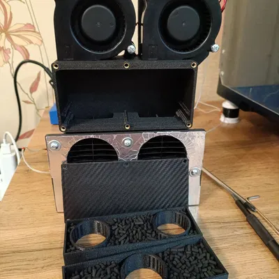 Miếng sưởi cho Flashforge Adventurer 5M (AD5M), quạt 7530