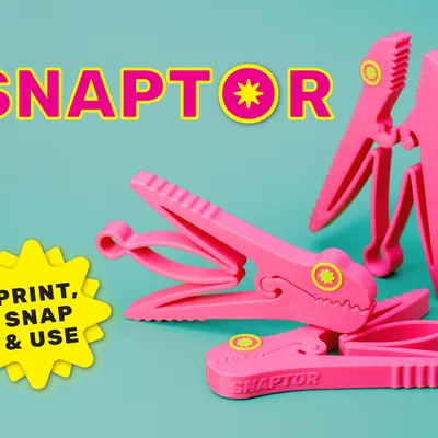 SNAPTOR | Chiếc kẹp cứ kẹp là “cắn”