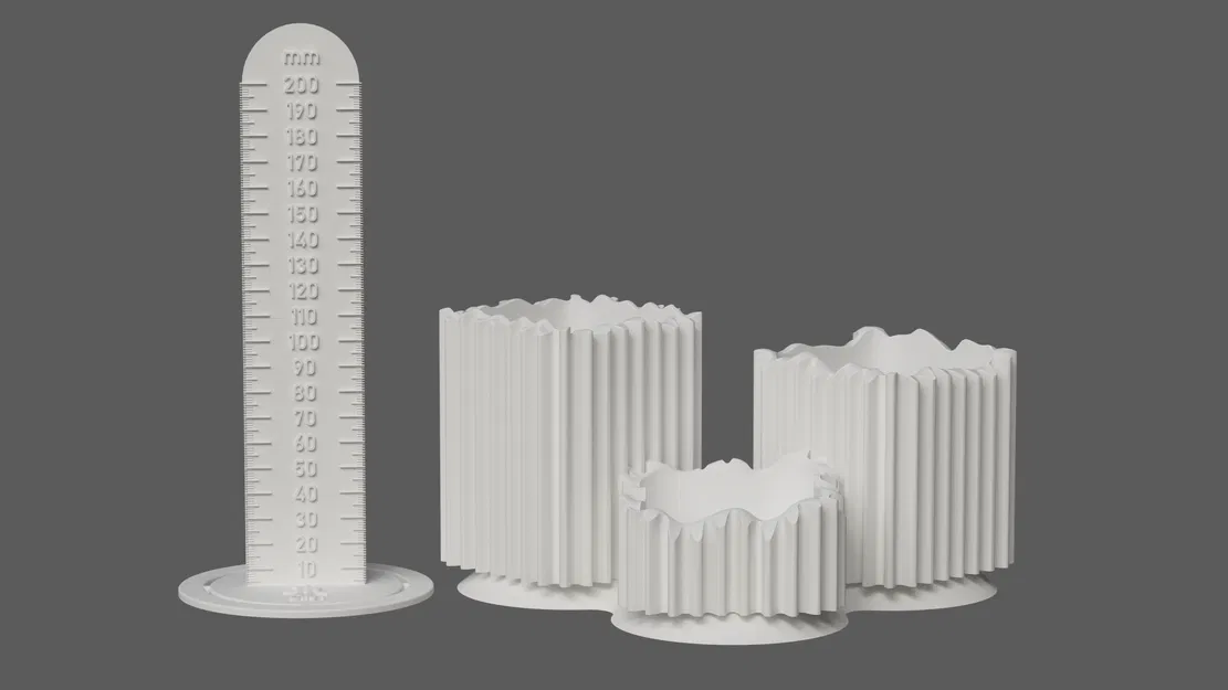 Ống cắm bút “Bánh răng không tròn” / Desk Organizer dạng module - Image 3