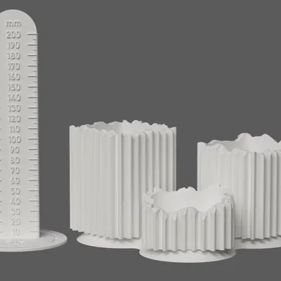 Ống cắm bút “Bánh răng không tròn” / Desk Organizer dạng module