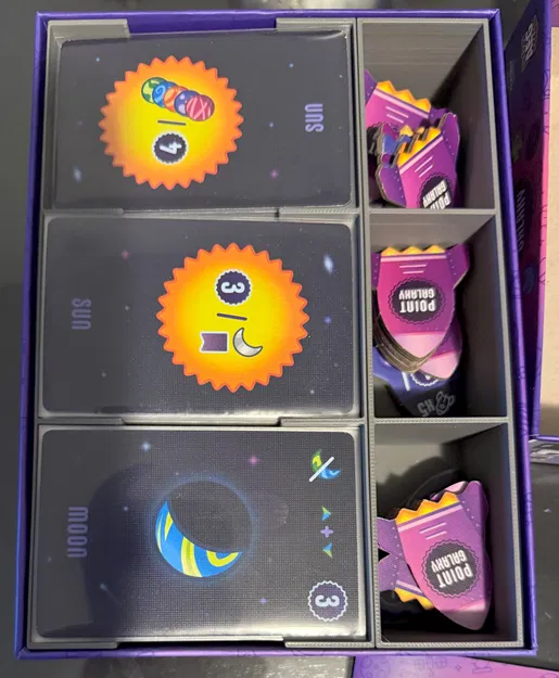 Insert Point Galaxy hỗ trợ bài bọc sleeve + lưu trữ dọc - Image 1