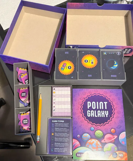 Insert Point Galaxy hỗ trợ bài bọc sleeve + lưu trữ dọc - Image 2