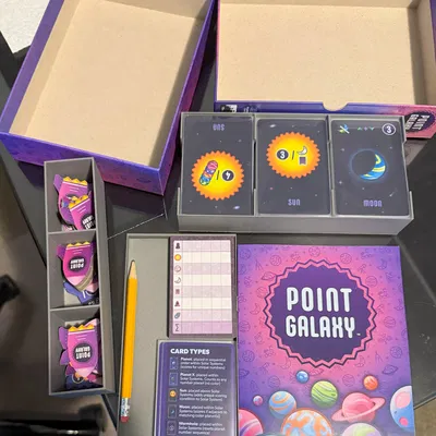 Insert Point Galaxy hỗ trợ bài bọc sleeve + lưu trữ dọc