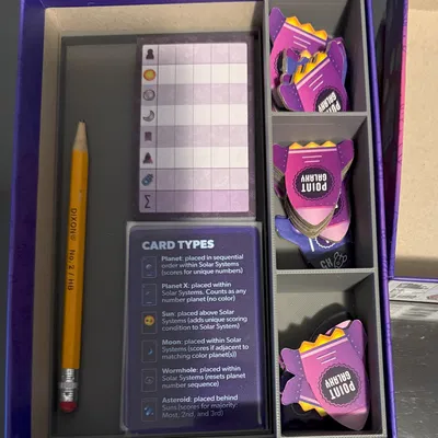 Insert Point Galaxy hỗ trợ bài bọc sleeve + lưu trữ dọc