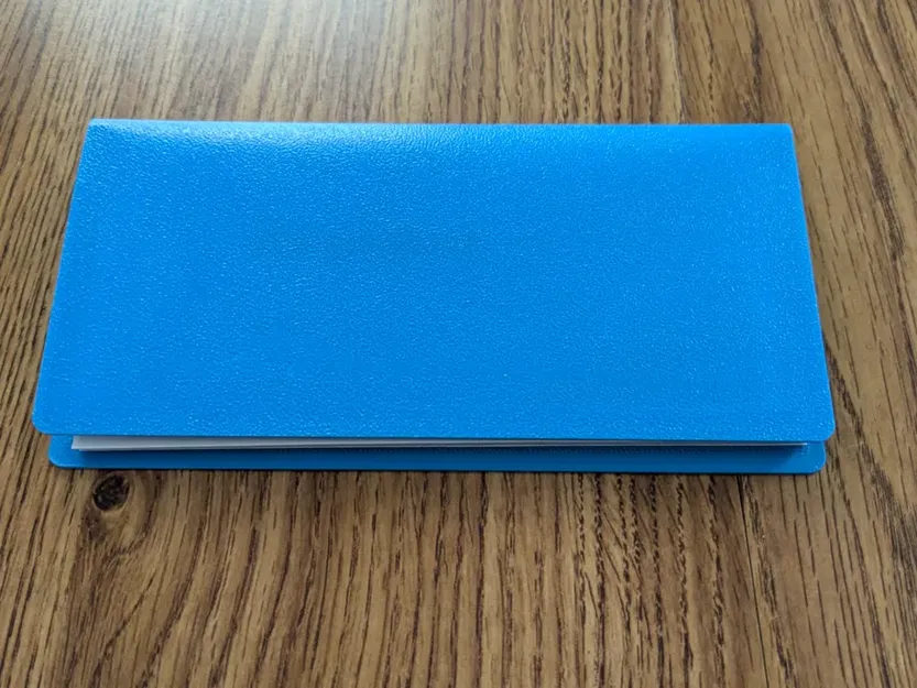 Bìa Sổ Séc Đơn Giản (Simple Checkbook Cover) - Image 1