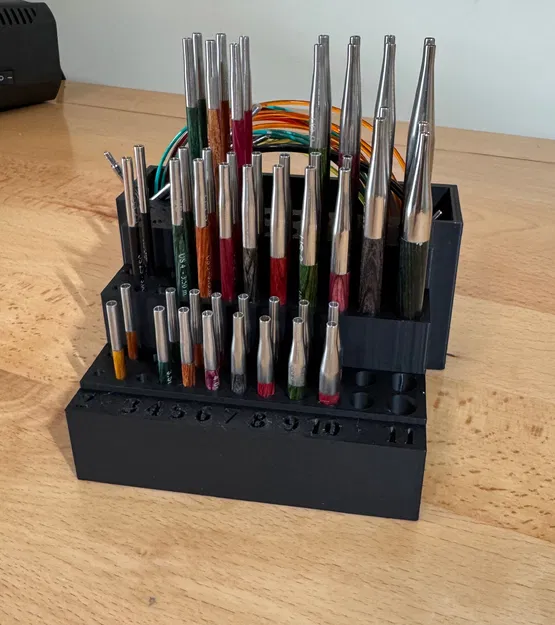 Khối đựng kim đan interchangeable (Interchangeable Knitting Needle Block) - Image 1