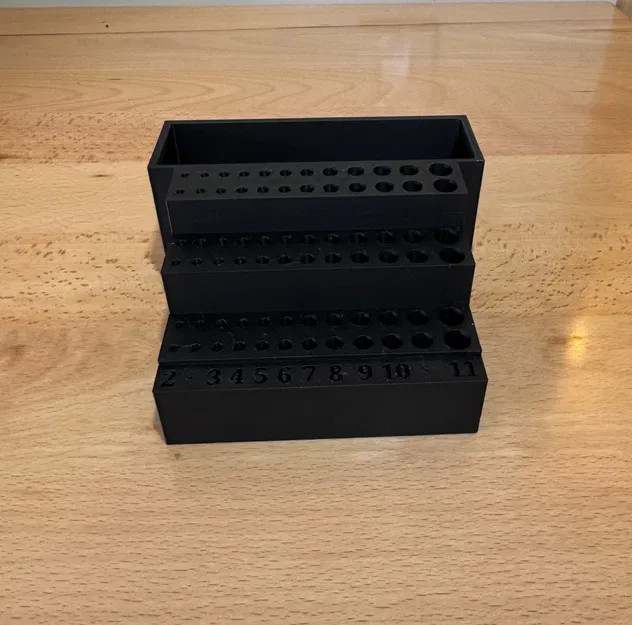 Khối đựng kim đan interchangeable (Interchangeable Knitting Needle Block) - Image 5