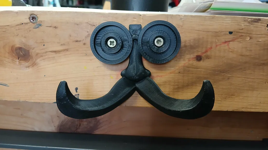 Móc Treo Áo Hình Ria Mép (Mustache Coat Hanger) - Image 1