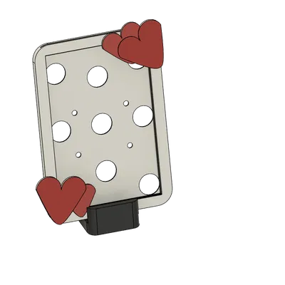 Khung ảnh Valentine có chân đế