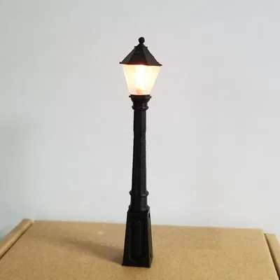 Đèn đường mô hình Train / Dept. 56 (Street Lamp) tỉ lệ 1:48 & HO 1:87