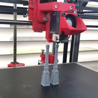 Đèn đường mô hình Train / Dept. 56 (Street Lamp) tỉ lệ 1:48 & HO 1:87