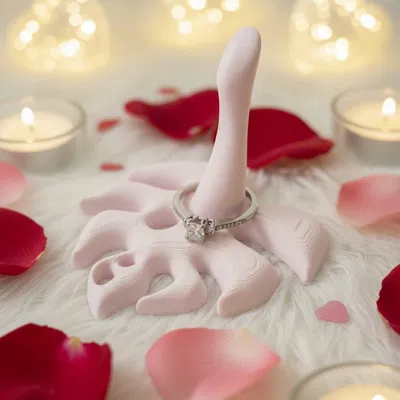 Ngày Valentine - Kệ Giữ Nhẫn (Không Cần Supports, Print In Place, 1 Màu)