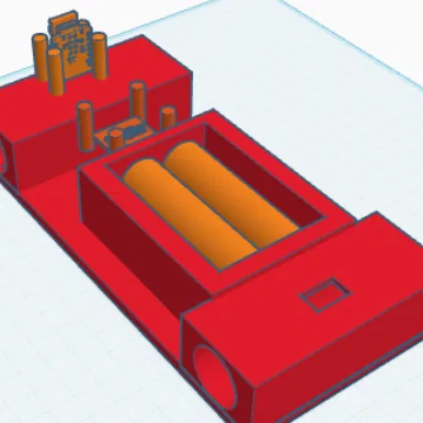 Xe robot Seed studio chạy pin 18650 (điều khiển web)