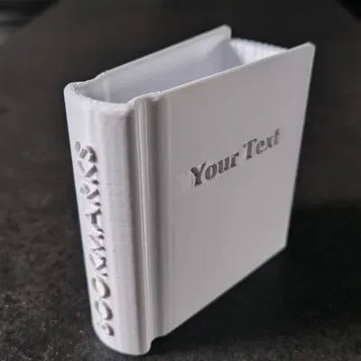 Giá giữ bookmark kiểu sách – tùy biến (Bookmark holder customizable)