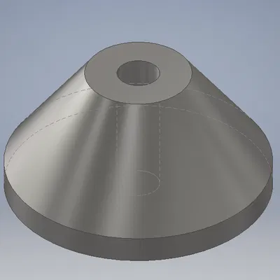 Côn căn tâm bánh dự phòng (Spare Wheel Centering Cone)