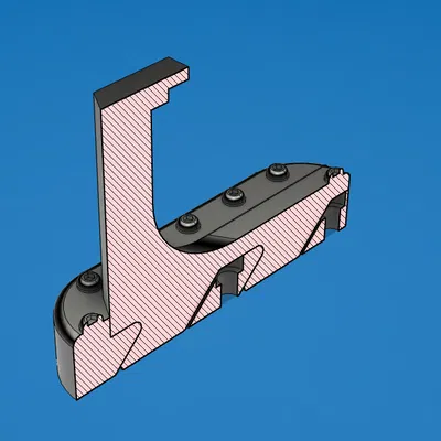 Móc Treo Trưng Bày Gắn Tường (Wall Mounted Display Hook)