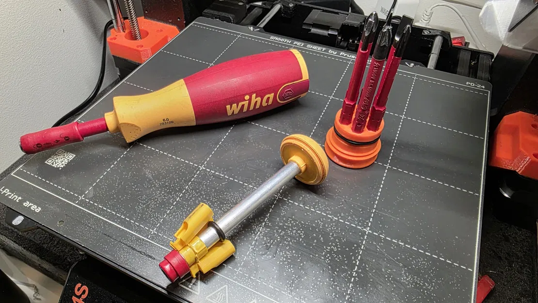 Nắp chụp và khay giữ đầu vít thay thế cho Wiha VDE Lift Up - Image 1