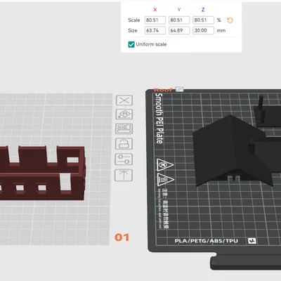 Nhà ga xe lửa kèm sân ga (Train Station with Platform)