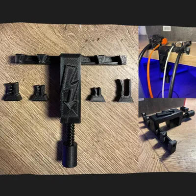 Bộ sắp xếp dây cáp mô-đun cho bàn làm việc