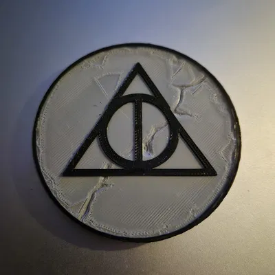 Đế lót ly Harry Potter – Deathly Hallows