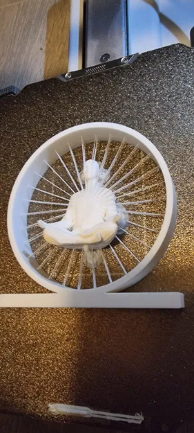 Thiền Lơ Lửng – Tượng String Art - Image 6