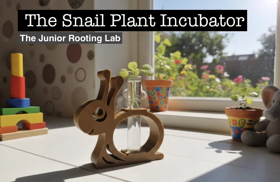 The Snail Plant Incubator [The Junior Rooting Lab] – Trạm ươm rễ cho bé - Image 3