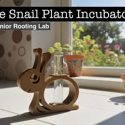 The Snail Plant Incubator [The Junior Rooting Lab] – Trạm ươm rễ cho bé