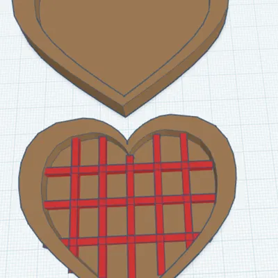 Hộp đựng hình trái tim cho ngày Valentine