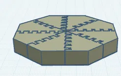 Bát giác khớp nối (Articulated Octagon) - Image 2