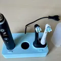 Khay đỡ bàn chải Oral-B iO & đế sạc (Oral-B iO Toothbrush and Charger Holder) - Thumbnail 1