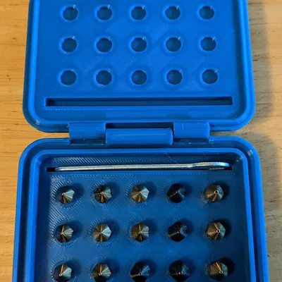 REMIX hộp Parametric Rugged Box bản nozzle – print-in-place, không cần lắp ráp