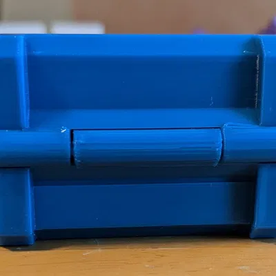 REMIX hộp Parametric Rugged Box bản nozzle – print-in-place, không cần lắp ráp