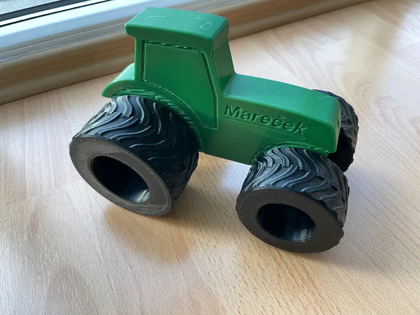 Xe máy kéo kéo dây cho bé (Pulling tractor) - Image 1