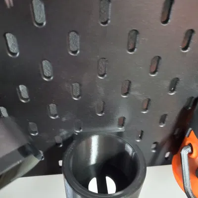 Ikea Skadis Bottle Holder 55mm ID 3D Lac