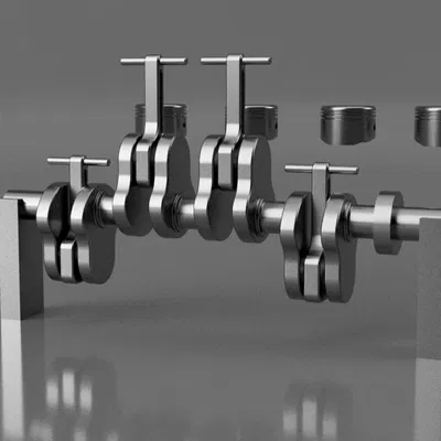 Piston and Crank shaft (Piston và Trục khuỷu)