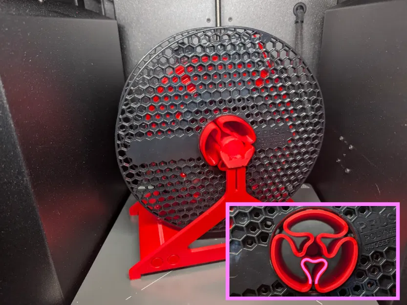 Giá Đỡ Cuộn Filament Hình Trái Tim (Không Cần Bearing) - Image 1