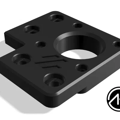 Voron Trident (AK Stealth Wires) inverted electronics stepper left