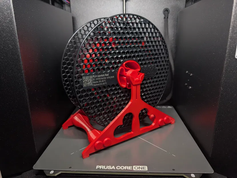 Giá Đỡ Cuộn Filament Hình Trái Tim (Không Cần Bearing) - Image 3