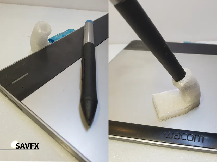 Pen holder gắn trong CTL-480 | Wacom Intuos mod #SAVFX - Image 1