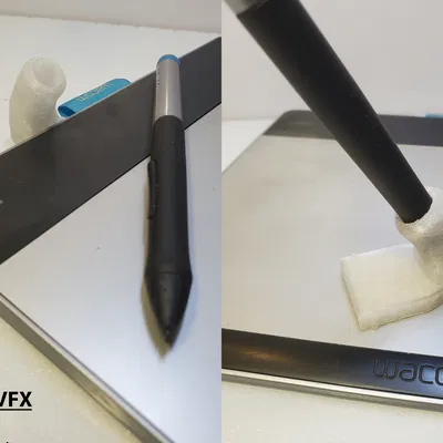 Pen holder gắn trong CTL-480 | Wacom Intuos mod #SAVFX