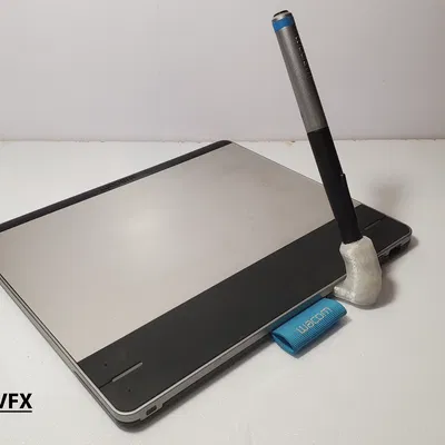 Pen holder gắn trong CTL-480 | Wacom Intuos mod #SAVFX