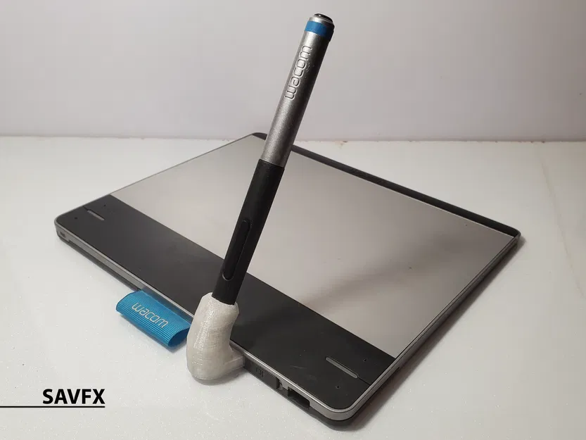 Pen holder gắn trong CTL-480 | Wacom Intuos mod #SAVFX - Image 4