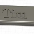 Móc khóa Tim (Tim keyring) - Thumbnail 1