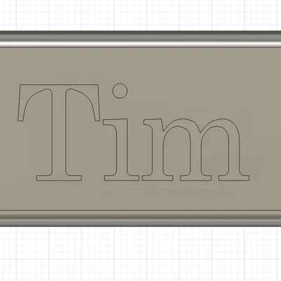 Móc khóa Tim (Tim keyring)