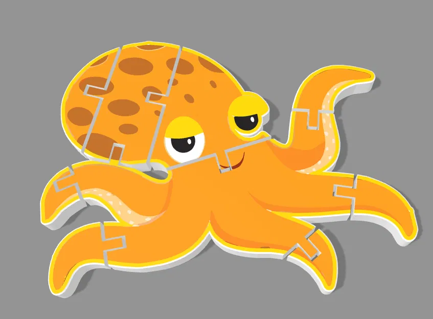 Đồ chơi Octopus Flexi Toy (Bạch tuộc dẻo linh hoạt) - Image 1