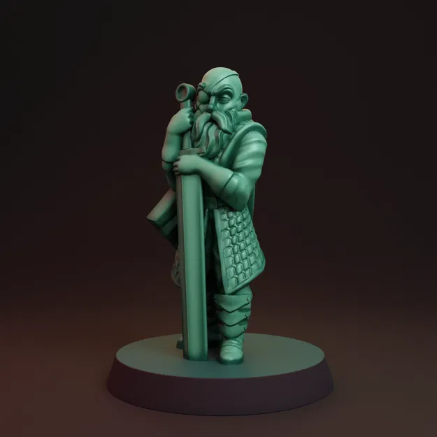 Bandit swordsman FDM supportless - Image 2