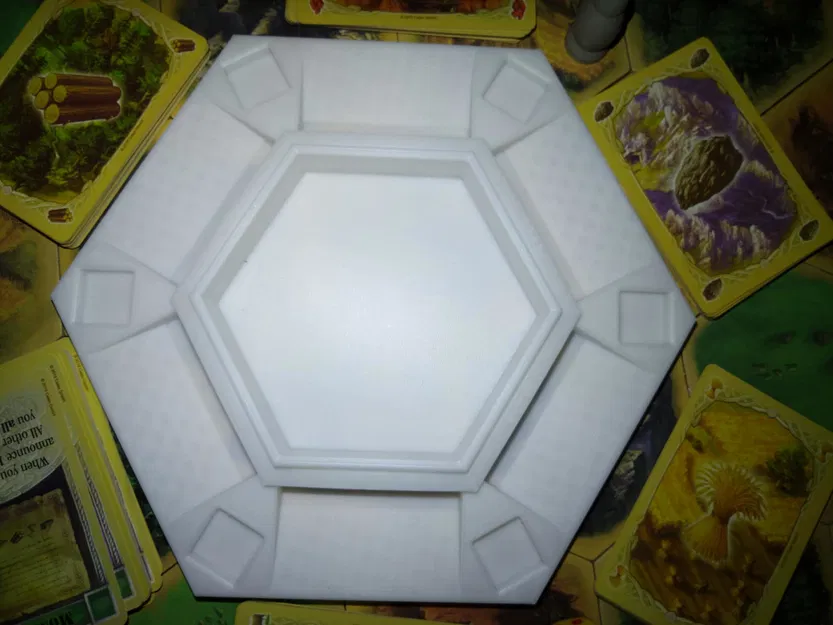 Settlers' Sanctuary | Khay Xúc Xắc & Hub Thẻ Tài Nguyên - Image 4